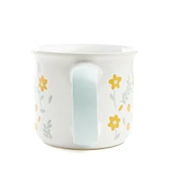 HOMLA Kubek Tulina W Zolte Kwiaty 0,45 L