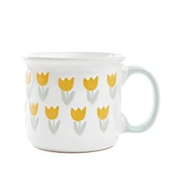 HOMLA Kubek Tulina W Zolte Tulipany 0,45 L