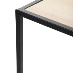 HOMLA Kwietnik Roh Metalowy Czarny 31X31X75 Cm