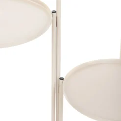 HOMLA Kwietnik Roh Trzypoziomowy Bezowy 25X48/70 Cm