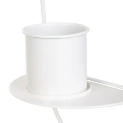 HOMLA Kwietnik Roh Wiszacy Ecru 26X16X40 Cm