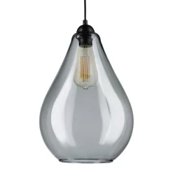 HOMLA Lampa Miste Wiszaca Grafitowa 24X24X180 Cm