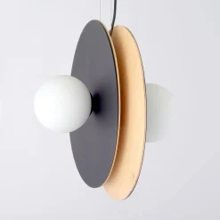 EMIBIG Lampa Sufitowa Soho 2-Punktowa Opal 50X60(100) Cm