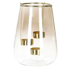 HOMLA Lampion Galia Szklany 15X20 Cm