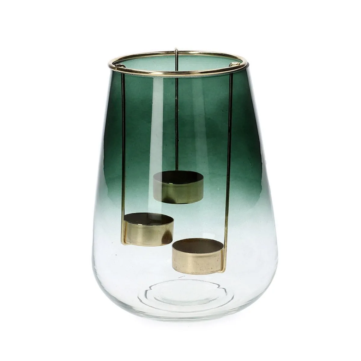 HOMLA Lampion Galia Szklany 15X20 Cm