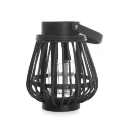 HOMLA Lampion Garten Maly Czarny 14X17 Cm