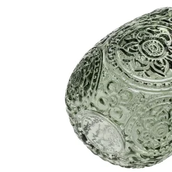 HOMLA Lampion Rosas Szklany 12X15 Cm