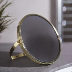 HOMLA Lusterko Devine Zlote 18X18X21 Cm