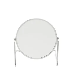 HOMLA Lusterko Enit Srebrne 19X12X20 Cm