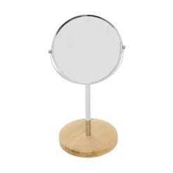 HOMLA Lusterko Joys Na Drewnianej Podstawie 18X15X36 Cm