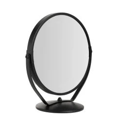 HOMLA Lusterko Makeda Czarne 21.5X12X23 Cm