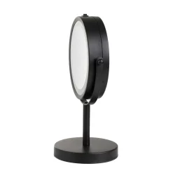 HOMLA Lusterko Nolani Czarne Z Podswietleniem 18X12X26.5 Cm