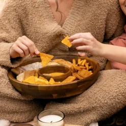 HOMLA Misa Mooka Do Serwowania Z Okraglym Srodkiem 35X5 Cm