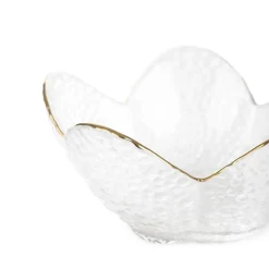 HOMLA Miseczka Livel Kwiat Ze Zlotym Rantem M 12X5 Cm