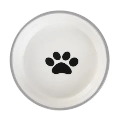 HOMLA Miska Catty Dla Kota Z Lapka Szara 12X4 Cm