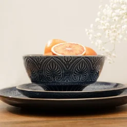 HOMLA Miska Indie Granatowa 16 Cm