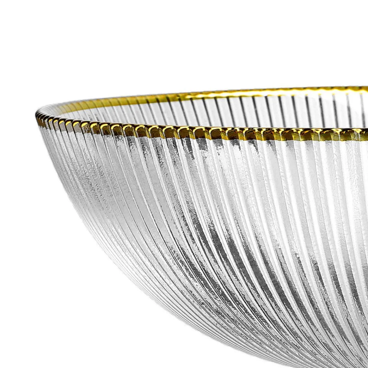 HOMLA Miska Megalo Ze Zlotym Rantem 25X7 Cm