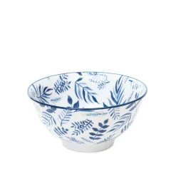 HOMLA Miska Navia Granatowa W Listki 16 Cm