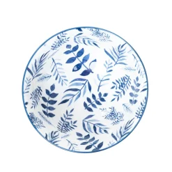 HOMLA Miska Navia Granatowa W Listki 16 Cm