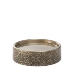 HOMLA Mydelniczka Araria Zlota Z Ozdobnymi Wytloczeniami 12X12X3 Cm