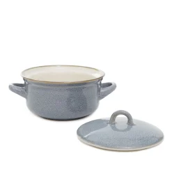 HOMLA Naczyńie Do Zapiekania Larisa Z Pokrywka Szare 0,5 L