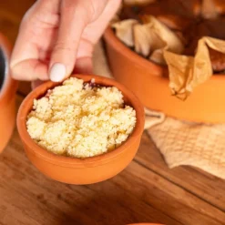 HOMLA Naczyńie Do Zapiekania Tuzla Z Terakoty Brazowe 0,15 L