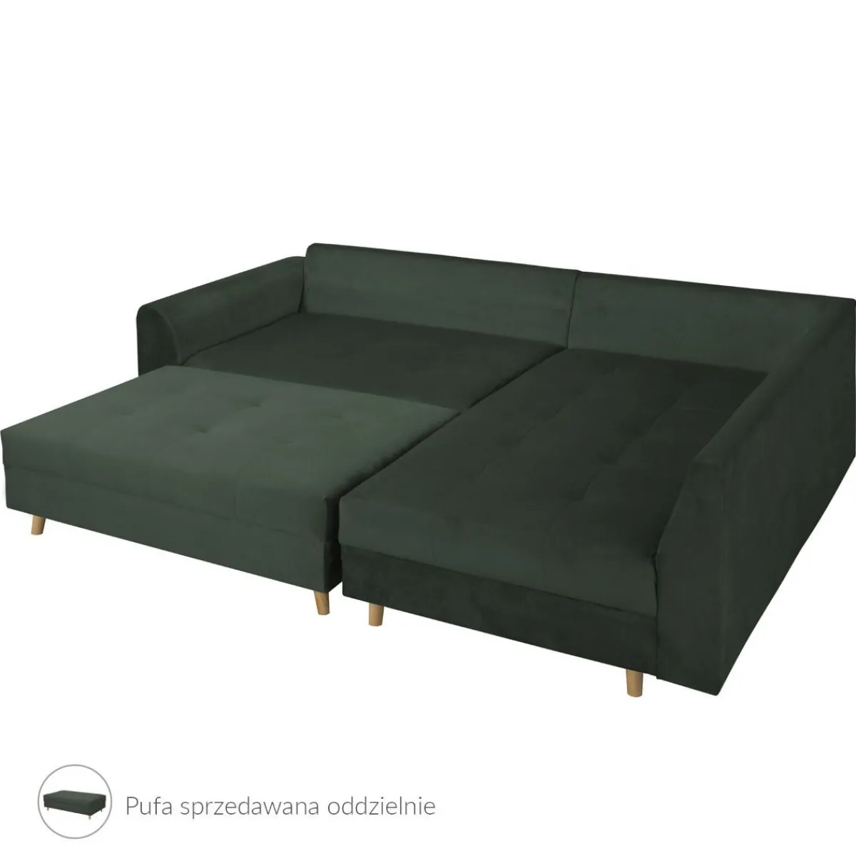 HOMLA Naroznik Nierozkladany Semi 230X160X85 Cm All 999387