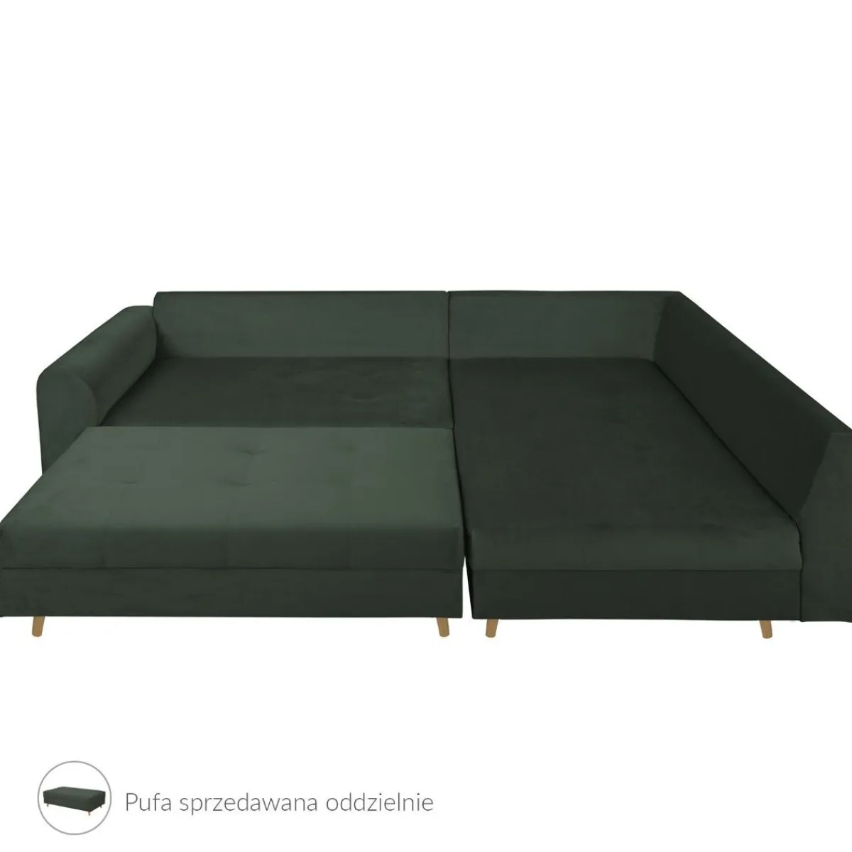 HOMLA Naroznik Nierozkladany Semi 230X160X85 Cm All 999387