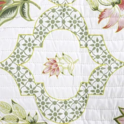 HOMLA Narzuta Safi Pikowana W Kwiaty 200X220 Cm