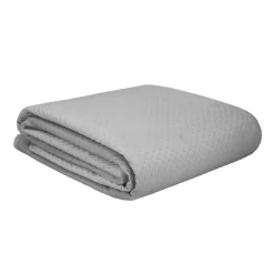 HOMLA Narzuta Zemi Welurowa Szara 200X220 Cm