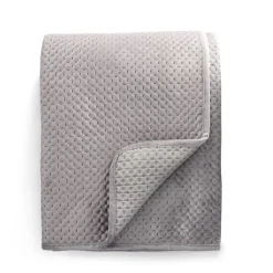 HOMLA Narzuta Zemi Welurowa Szara 200X220 Cm