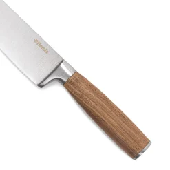 HOMLA Noz Mooka Szefa Z Drewniana Raczka 32 Cm