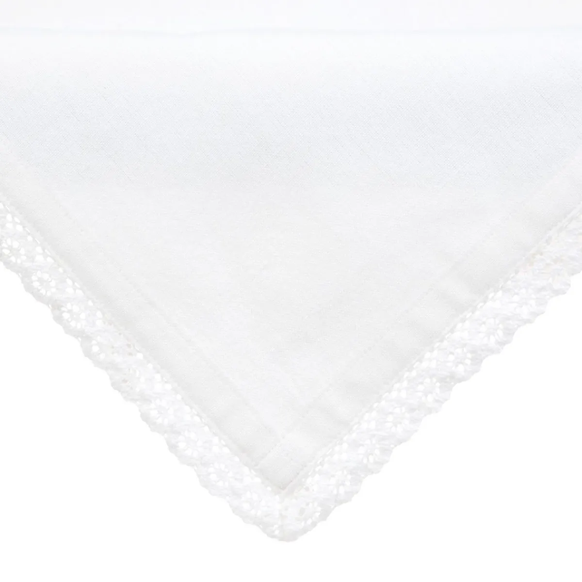 HOMLA Obrus Asen Z Koronkowym Wykonczeniem 130X180