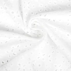 HOMLA Obrus Kwadratowy Crochet Szydelkowy Bialy 80X80 Cm