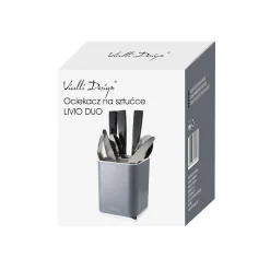 VIALLI DESIGN Ociekacz Livio Duo Na Sztućce 11X11 Cm