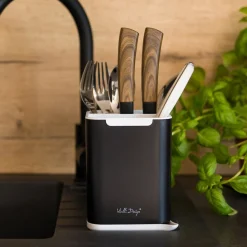 VIALLI DESIGN Ociekacz Livio Duo Na Sztućce 11X11 Cm