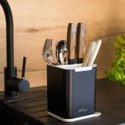 VIALLI DESIGN Ociekacz Livio Duo Na Sztućce 11X11 Cm