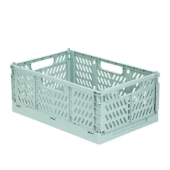 HOMLA Organizer Aiden Skrzynka Zielony Sredni 20.1X30.5X12.5Cm