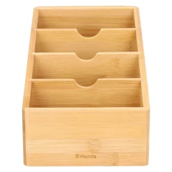 HOMLA Organizer Bambou Kuchenny Bambusowy 25X13 Cm