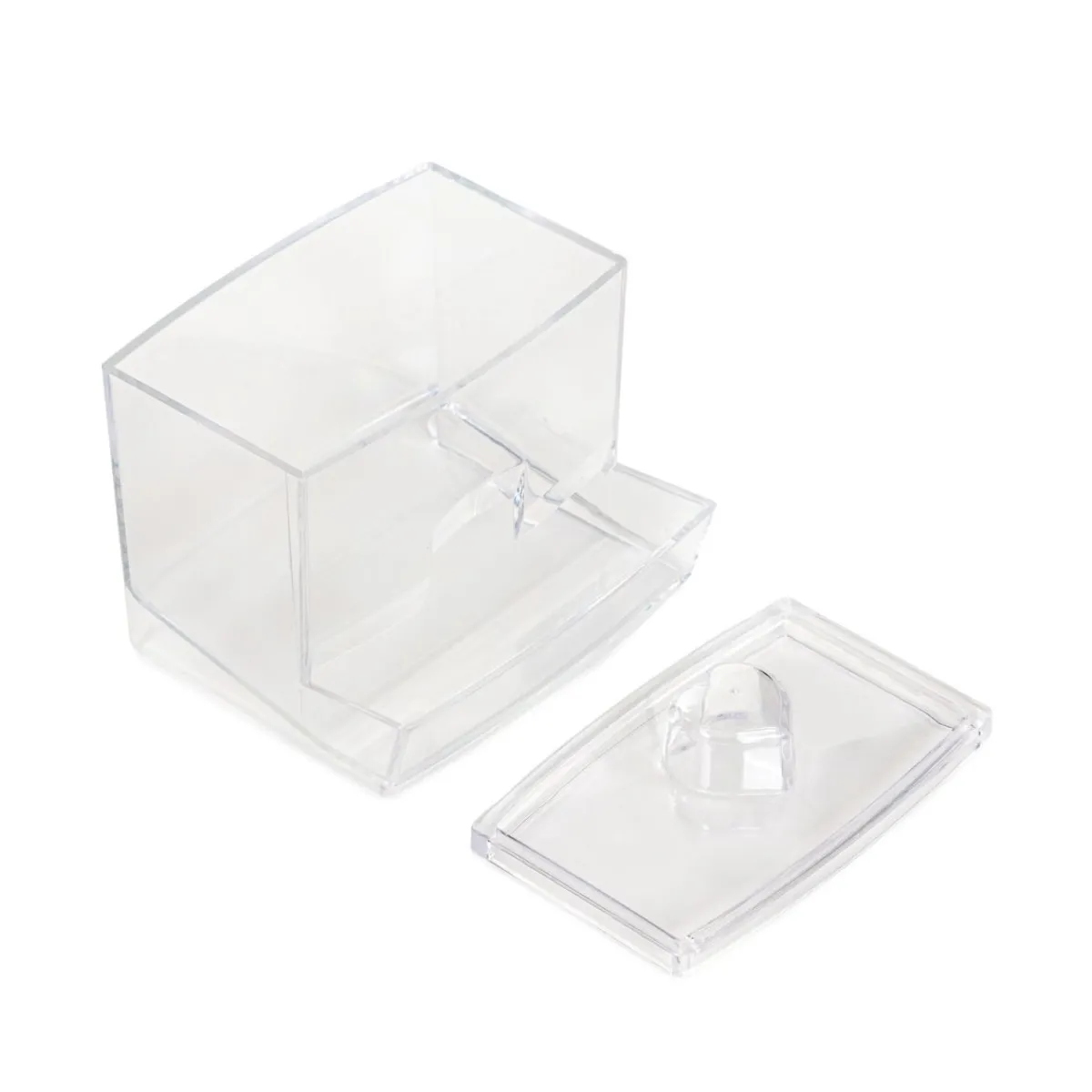 HOMLA Organizer Falsa Transparentny 8,7X7X8 Cm