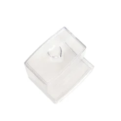 HOMLA Organizer Falsa Transparentny 8,7X7X8 Cm