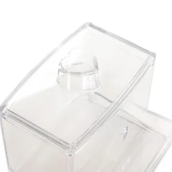 HOMLA Organizer Falsa Transparentny 8,7X7X8 Cm