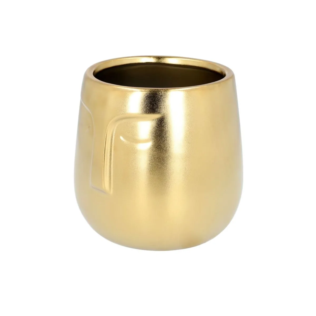 HOMLA Oslonka Face Zlota 15X14 Cm