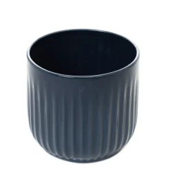 HOMLA Oslonka Na Doniczke Dash Granatowa 14X13 Cm