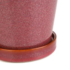 HOMLA Oslonka Na Doniczke Maya Z Podstawka Marsala 13,6X13,6X13,6 Cm