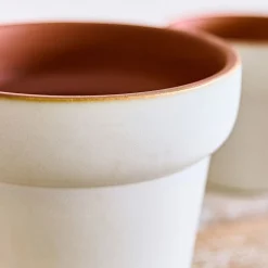 HOMLA Oslonka Na Doniczke Maya Ceramiczna 19,5X19,5X16 Cm