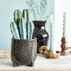 HOMLA Oslonka Na Doniczke Stelo Ceramiczna 12X12X12 Cm