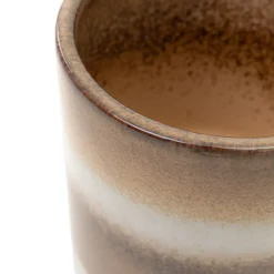 HOMLA Oslonka Soleto Ceramiczna Bezowa 15X15X15 Cm