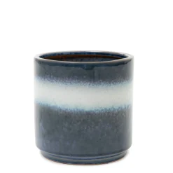 HOMLA Oslonka Soleto Ceramiczna Granatowa 15X15X15 Cm