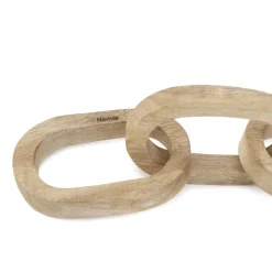 HOMLA Ozdoba Hamsa Z Drewna Mango 21X4 Cm